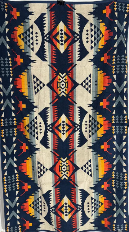 Pendleton Nehalem Navy Spa Towel Spa Towel Towels