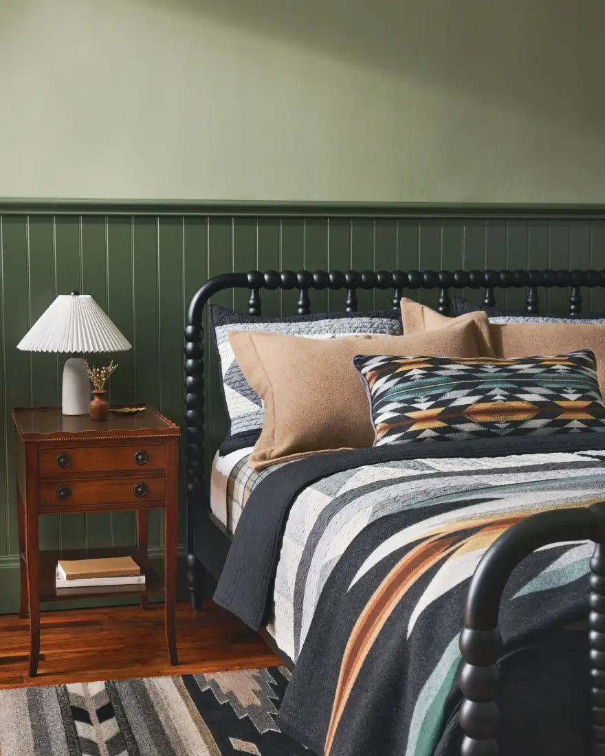 Pendleton Oxford Wyeth Trail Wool Unnapped Blanket Blankets & Throws