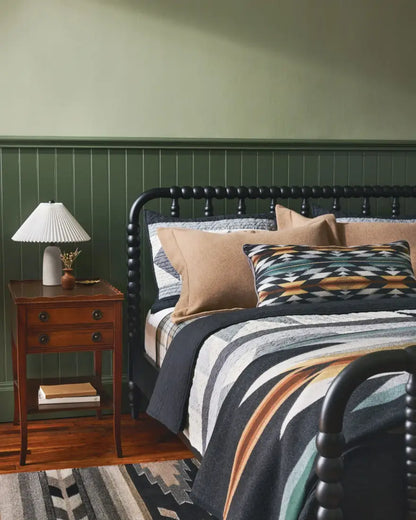 Pendleton Oxford Wyeth Trail Wool Unnapped Blanket Blankets & Throws