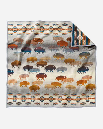 Pendleton Prairie Rush Hour Wool Throw Blanket Blankets & Throws