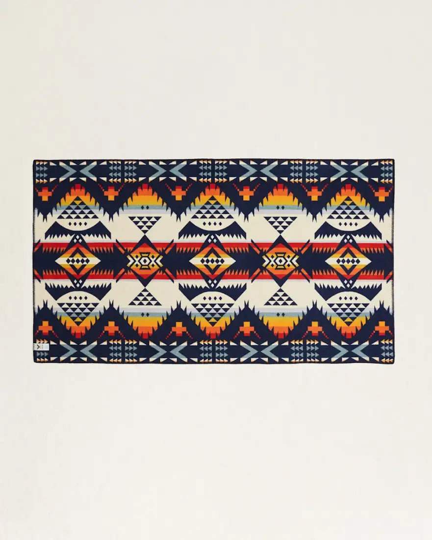 Pendleton Saddle Throw Blanket Nehalem Navy Blankets & Throws