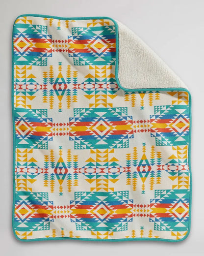 Pendleton Sherpa Stroller Blanket Pilot Rock Blankets & Throws