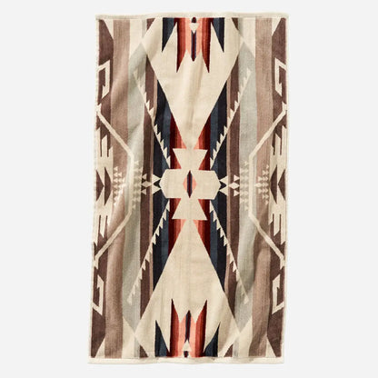 Pendleton White Sands Tan Towel Collection Hand Towel Towels