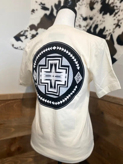 Pendleton Women’s Cream Harding 100th Anniversary T-Shirt Women’s T-Shirt