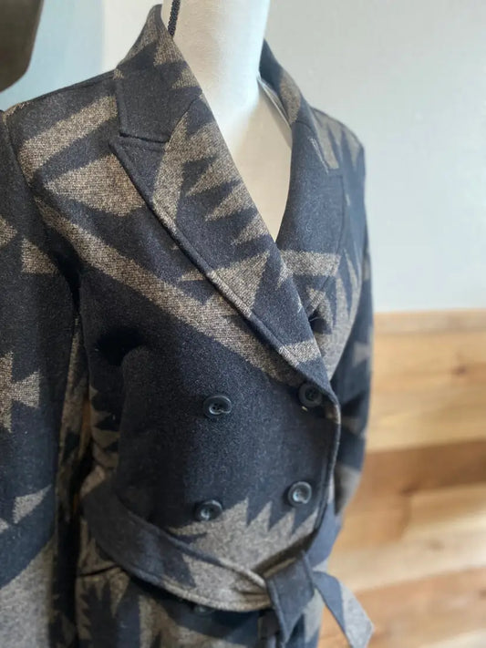 Pendleton Women’s Jacquard Trench Coat Women’s Coat