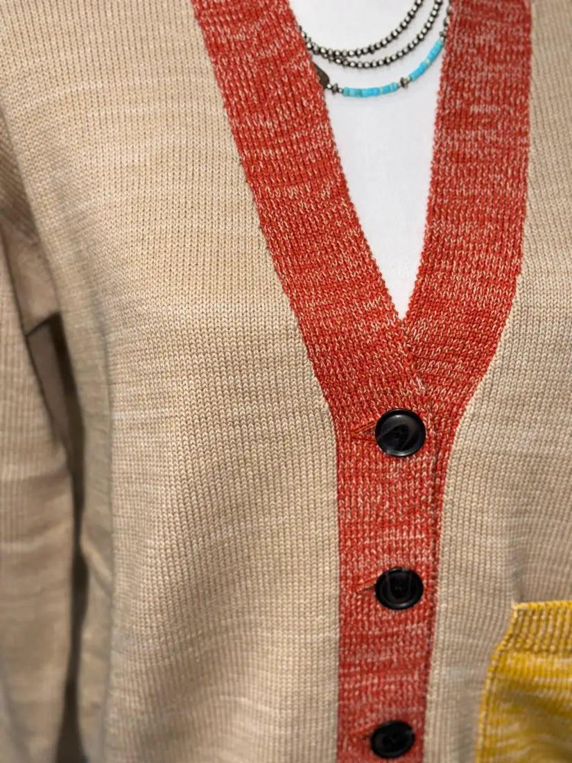 Pendleton Women’s Silvie Colorblock Cardigan Small Women’s Sweater