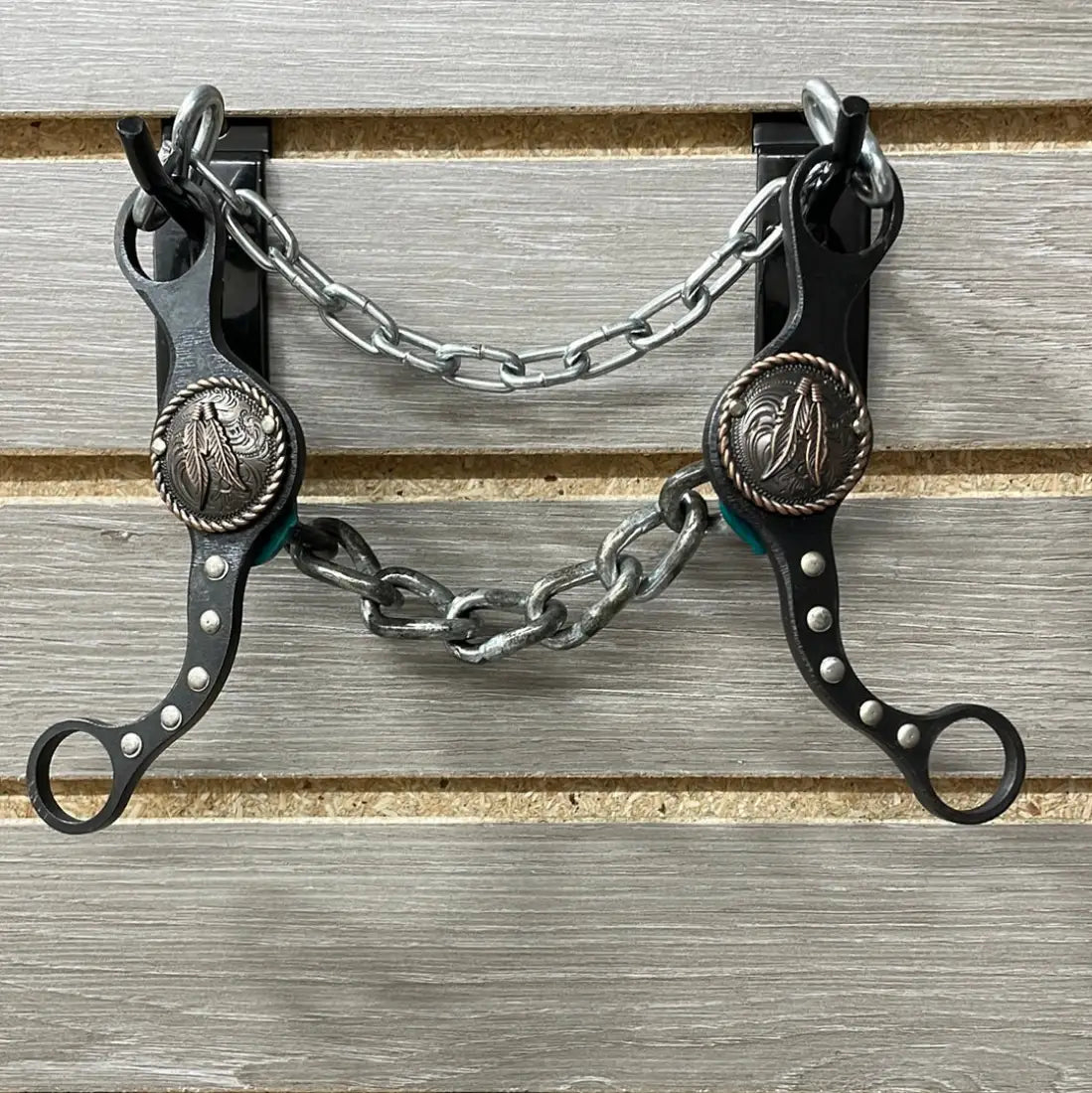 Petska Original Shank Chain Bit - 6’’ Shank Chain / Copper Feather Bit