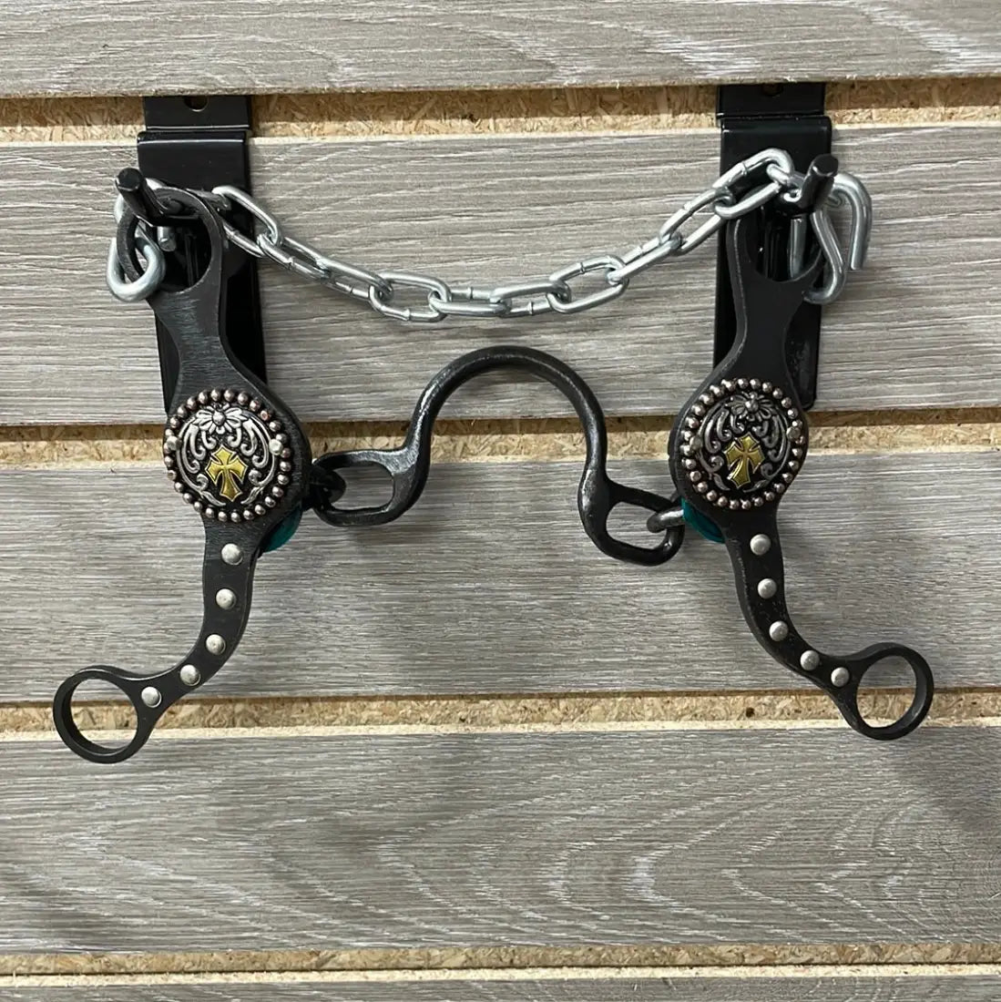 Petska Original Shank Ported Chain Bit - 6’’ Shank Ported Chain / Cross Bit