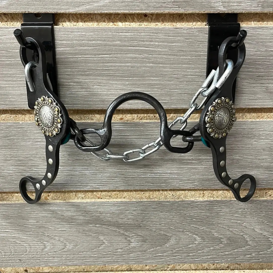 Petska Original Shank Ported Chain Bit - 6’’ Shank Ported Chain / Silver Berry Bit