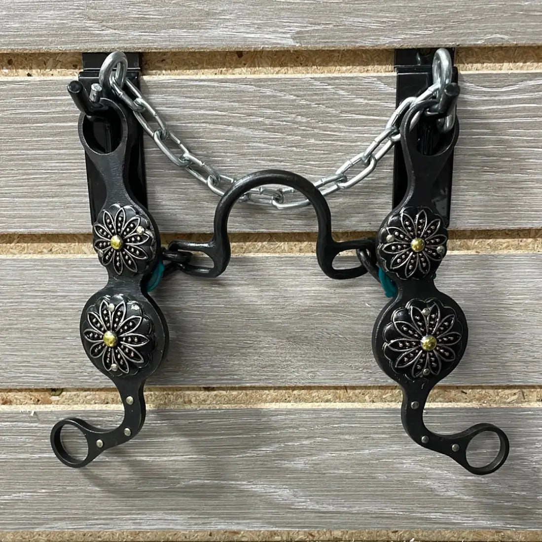 Petska Ported Chain Bit - 7’’ Shank Ported Chain / Black Daisy Bit