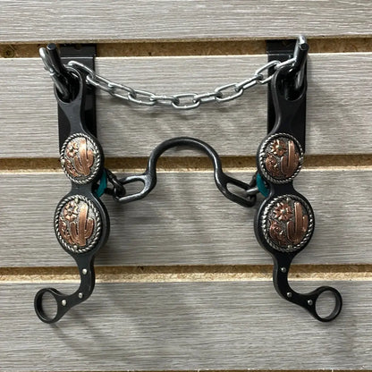 Petska Ported Chain Bit - 7’’ Shank Ported Chain / Cactus Bit