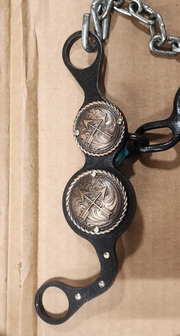 Petska Ported Chain Bit - 7’’ Shank Ported Chain / Copper Arrow Bit