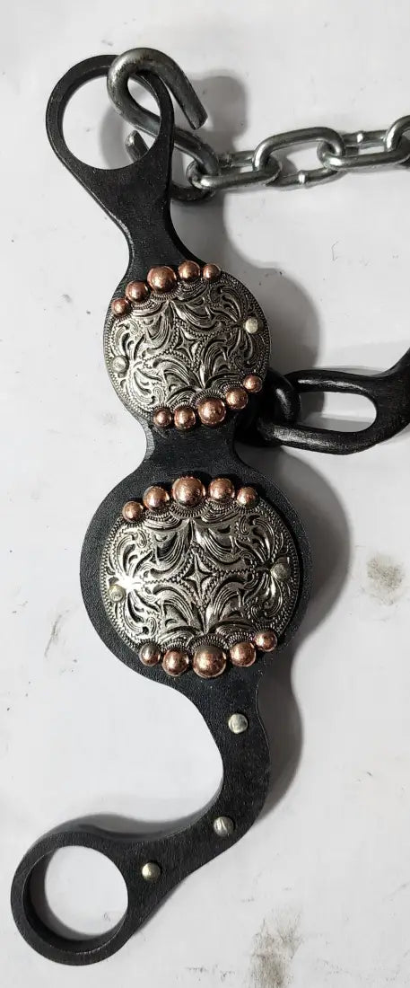 Petska Ported Chain Bit - 7’’ Shank Ported Chain / Copper Pearls Bit