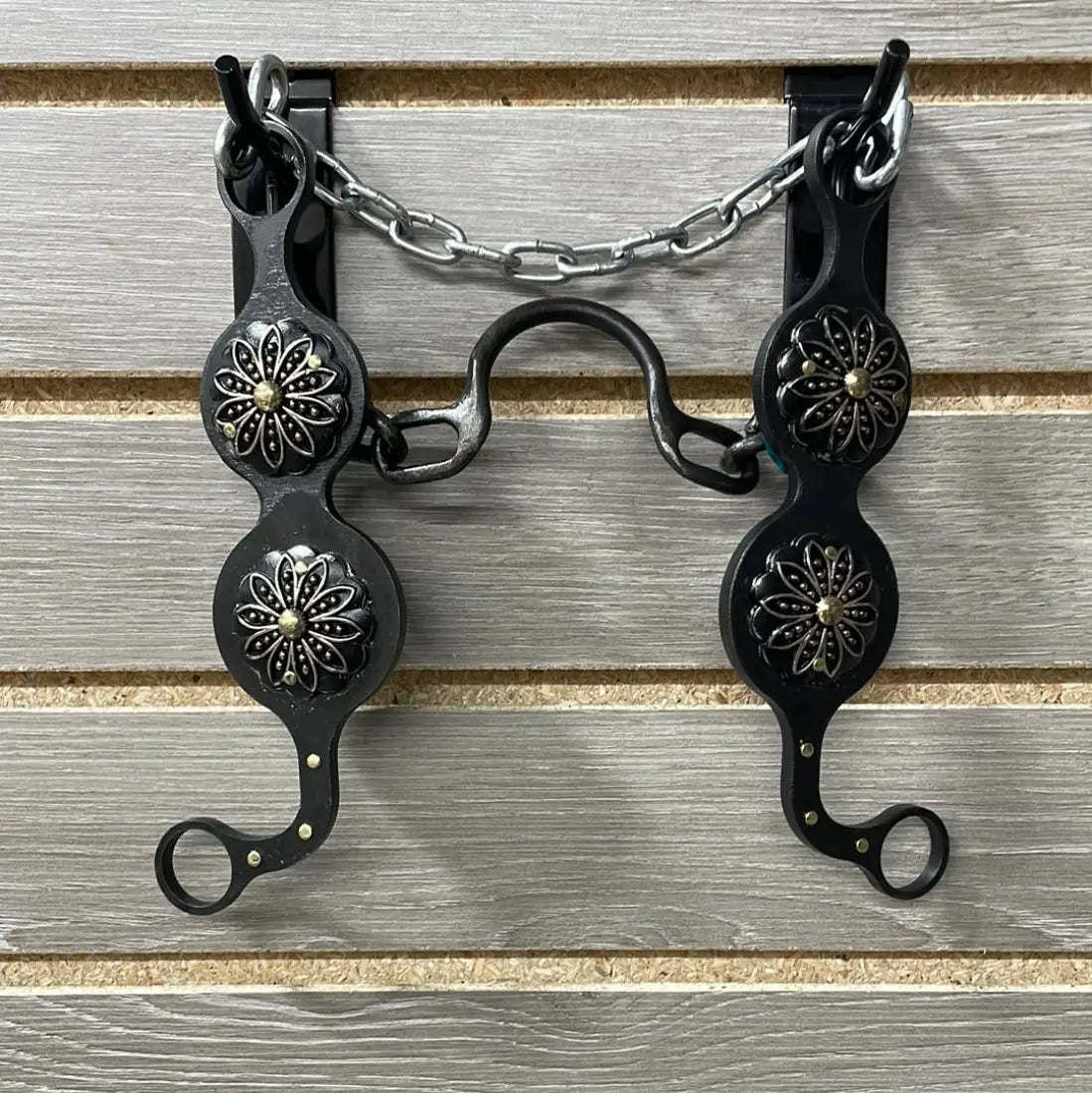 Petska Ported Chain Bit - 8’’ Shank Ported Chain / Black Daisy Bit