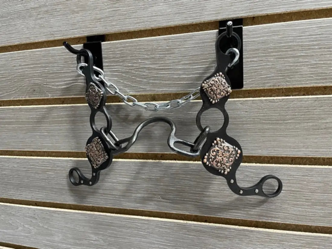 Petska Ported Chain Gag Bit - 7’’ Shank Ported Chain / Copper Diamond Bit