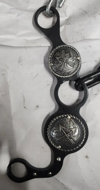 Petska Ported Chain Gag Bit - 7’’ Shank Ported Chain / Silver Arrow Bit