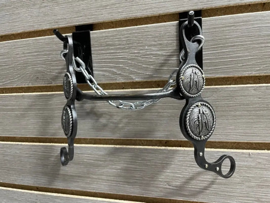 Petska Round Mullen Bit - 7’’ Shank Round Mullen / Silver Feather Bit