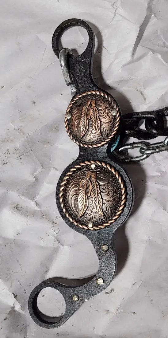 Petska Solid Chain Bit - 7’’ Shank Chain / Copper Feather Bit