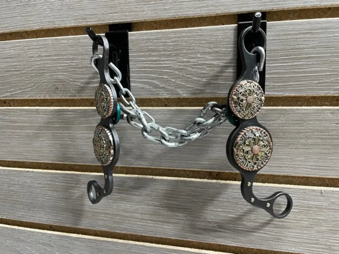 Petska Solid Chain Bit - 7’’ Shank Chain / Gold Flower Bit