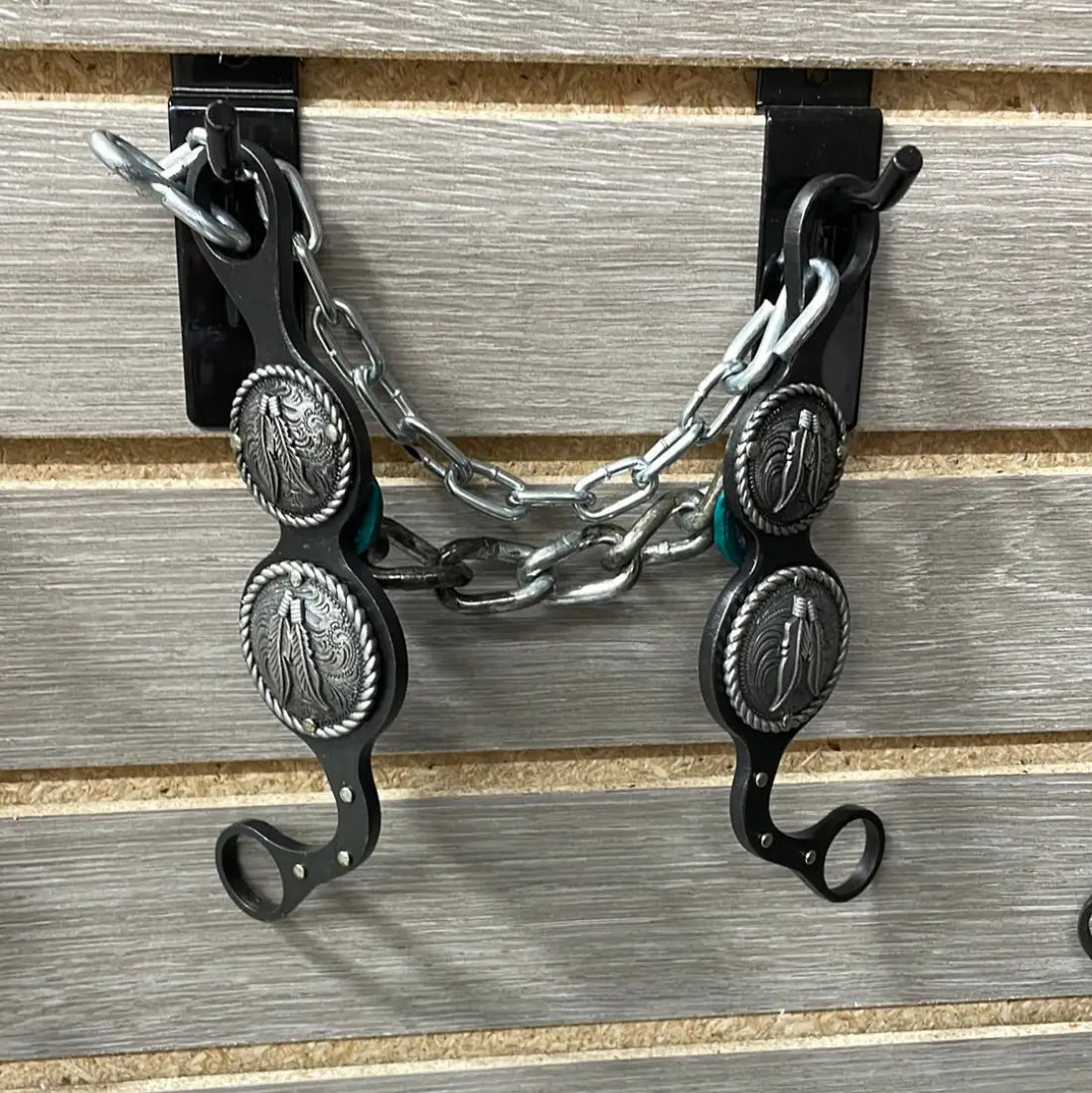 Petska Solid Chain Bit - 7’’ Shank Chain / Silver Feather Bit