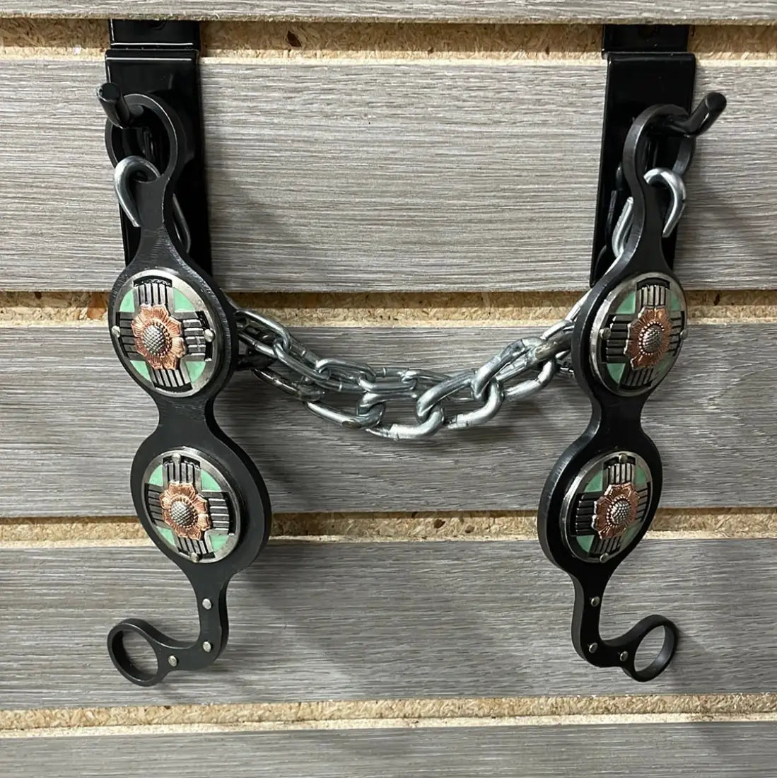 Petska Solid Chain Bit - 8’’ Shank Chain / Aztec Turquoise Bit