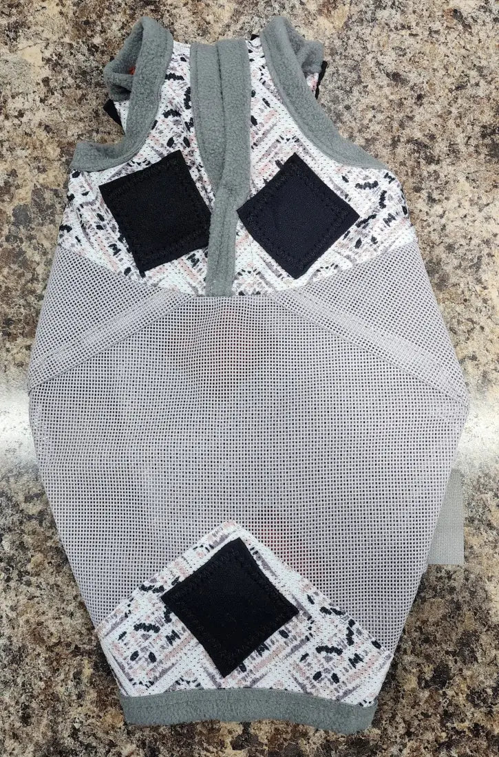 PHT MagnaCu Fly Mask Small / Tundra Mask with Black Squares Horse Therapy