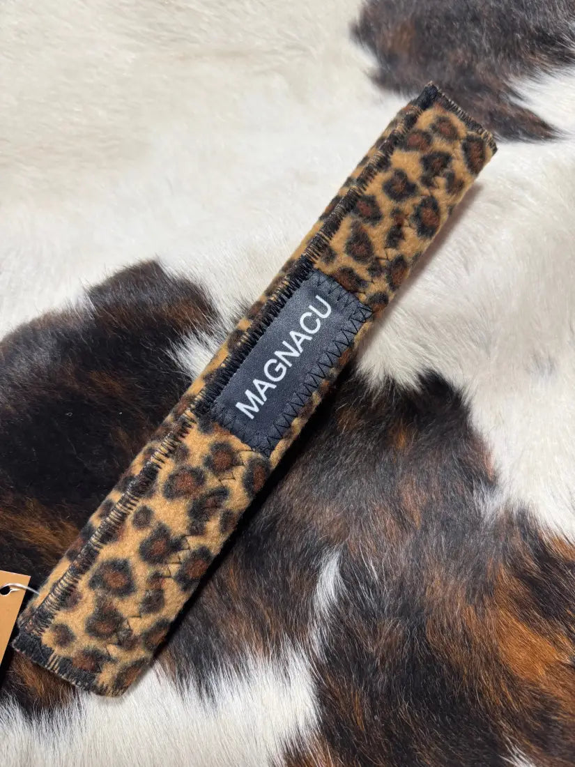 PHT Magnetic Poll Pack Brown Leopard Horse Therapy