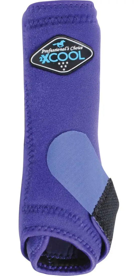 Professional’s Choice 2XCool Sports Medicine Boot - 2-Pack Fronts Solid Color Purple / Small Sport Boots