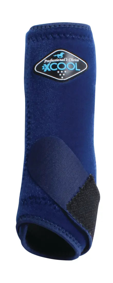 Professional’s Choice 2XCool Sports Medicine Boot - Value 4-Pack Solid Colors Navy / Small Sport Boots