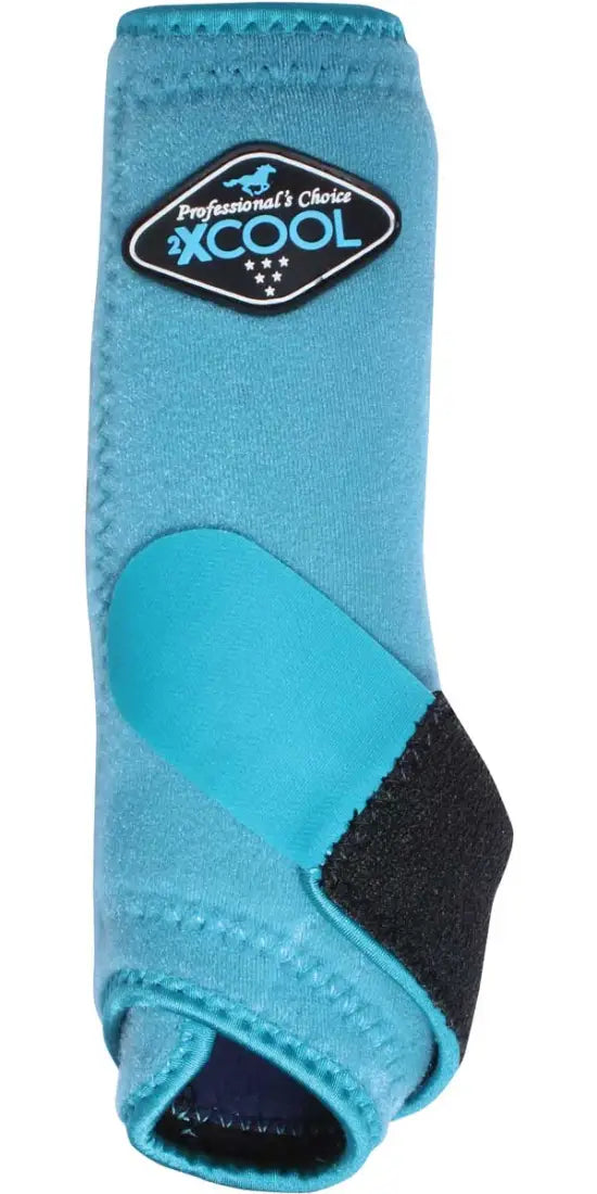 Professional’s Choice 2XCool Sports Medicine Boot - Value 4-Pack Solid Colors Turquoise / Small Sport Boots