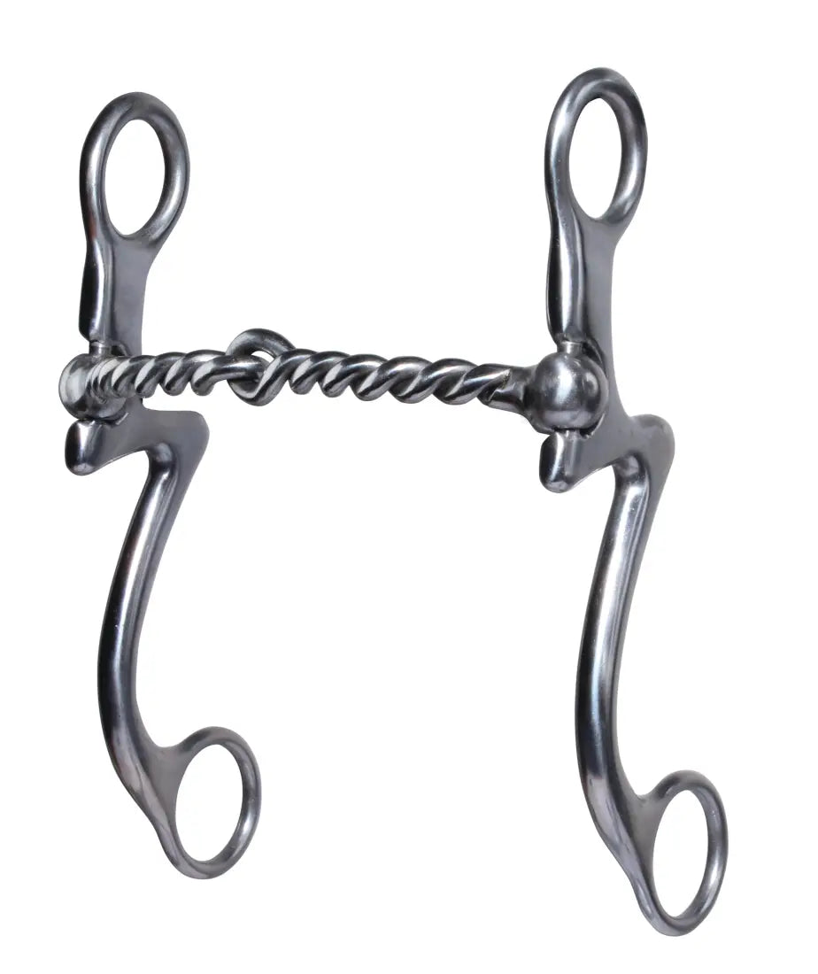 Professional’s Choice 7 Shank Bit Twisted Wire Snaffle Bit