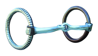 Professional’s Choice Bob Avila Snaffle Bit with Silver Snaffle / O Ring Bit