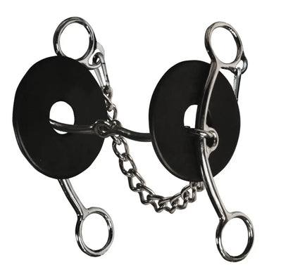 Professional’s Choice Brittany Pozzi Lifter Bit - Medium Shank Smooth Snaffle Bit