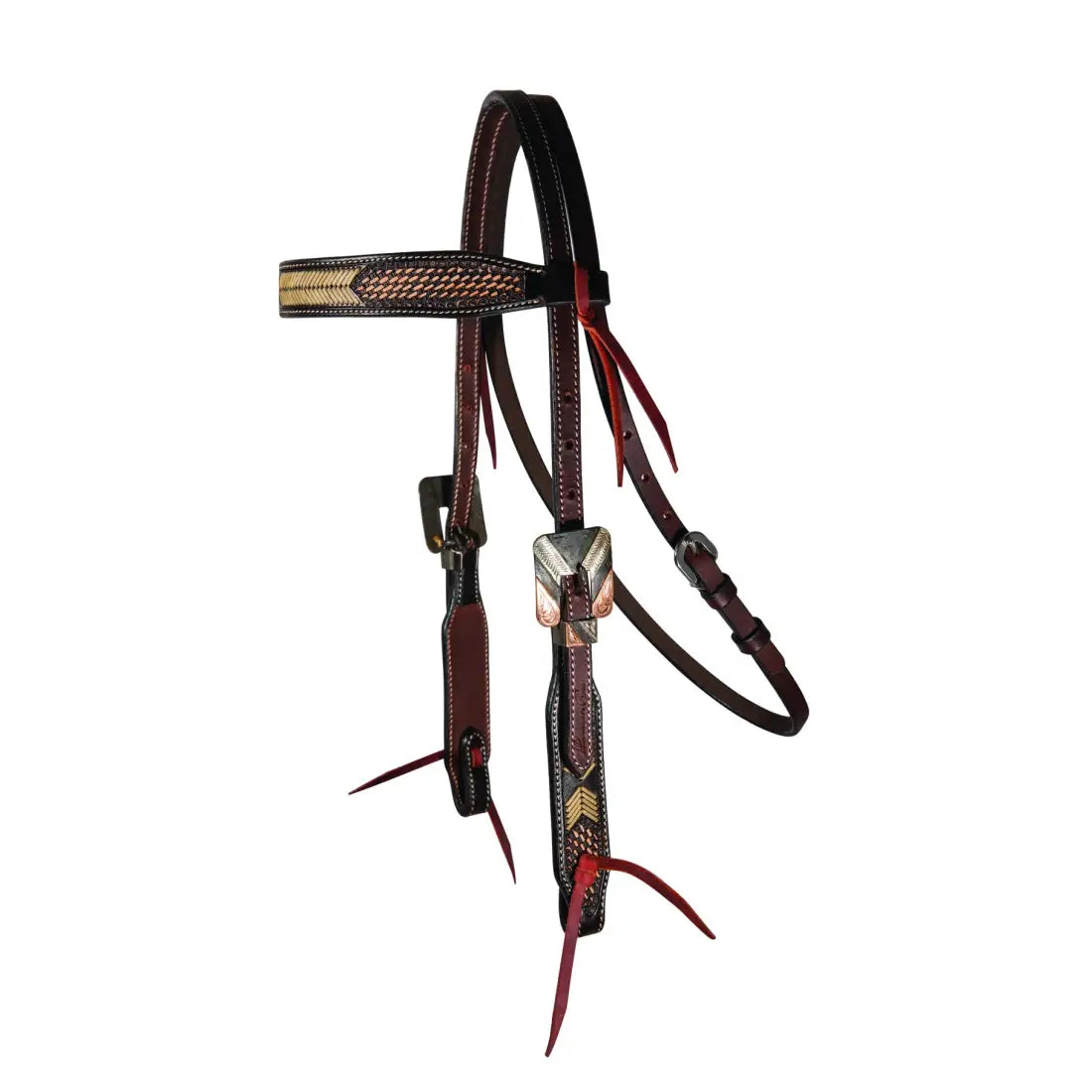 Professional’s Choice Chocolate Arrowhead Tack Set Browband Headstall Tack Set