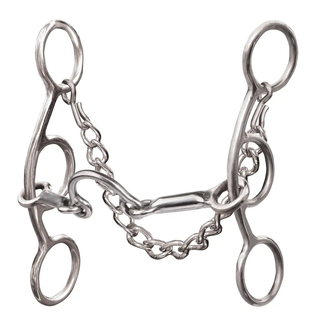 Professional’s Choice Futurity Bit - 5.5’’ Shank Medium Port: 1 ½’ Bit