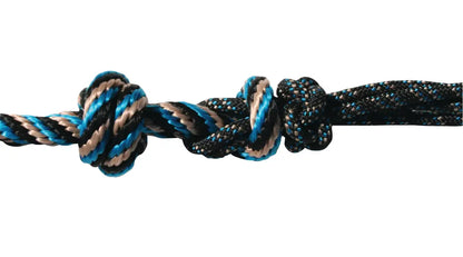 Professional’s Choice Halter with 10’ Lead Black/Turquoise Halter