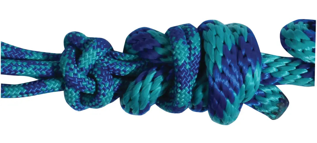 Professional’s Choice Halter with 10’ Lead Royal Blue/Teal Halter