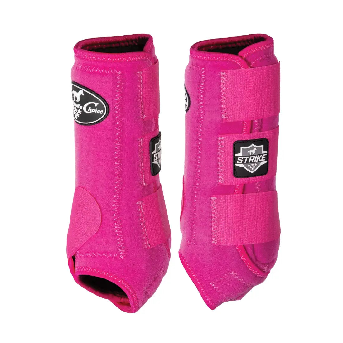 Professional’s Choice Strike Sports Medicine Boot - 2-Pack Fronts Solid Color Raspberry / Medium Sport Boots