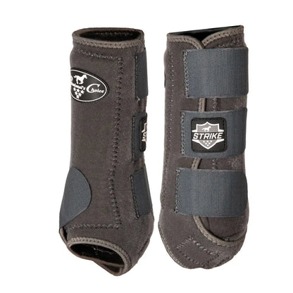 Professional’s Choice Strike Sports Medicine Boot - Value 4-Pack Solid Colors Charcoal / Medium Sport Boots