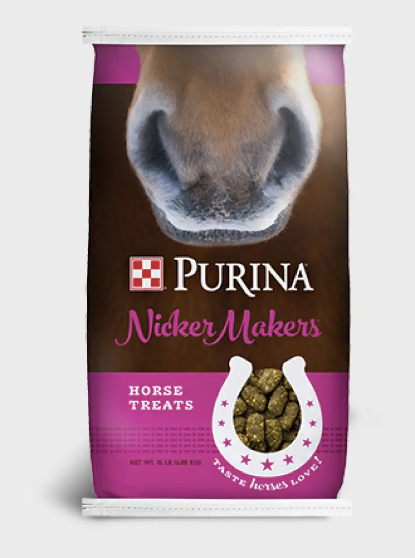 Purina Nicker Makers Horse Treats 3.5# Equine Supplement