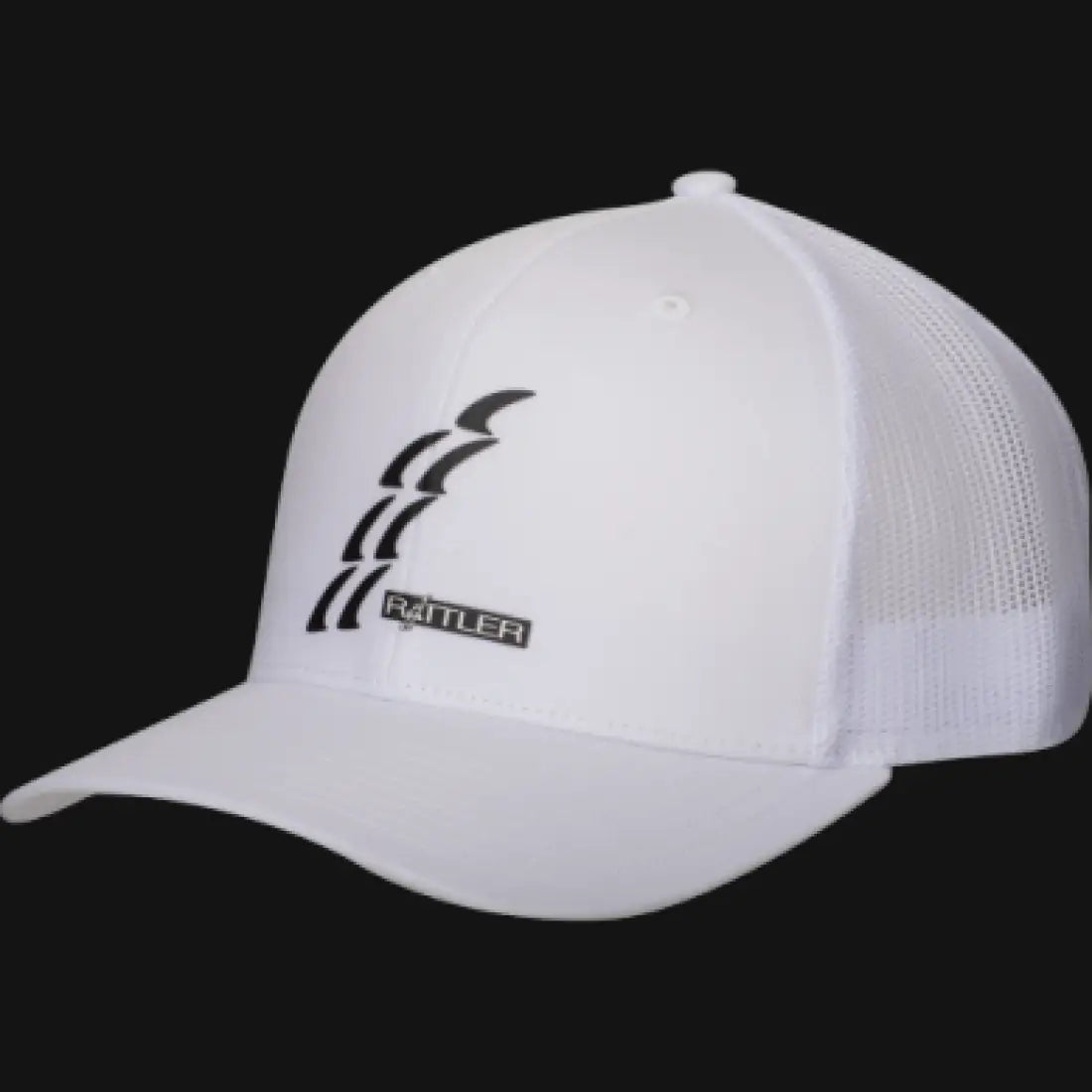 Rattler Ropes White Snapback Trucker Cap Hats