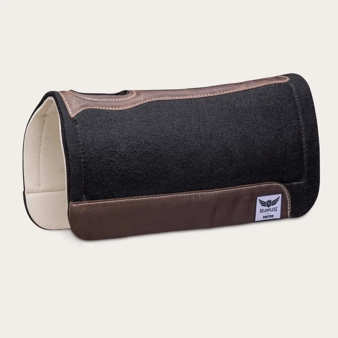 Relentless Orthopedic Gel Saddle Pad Black / 31’’ X 30’’ / 1’’ Saddle Pad