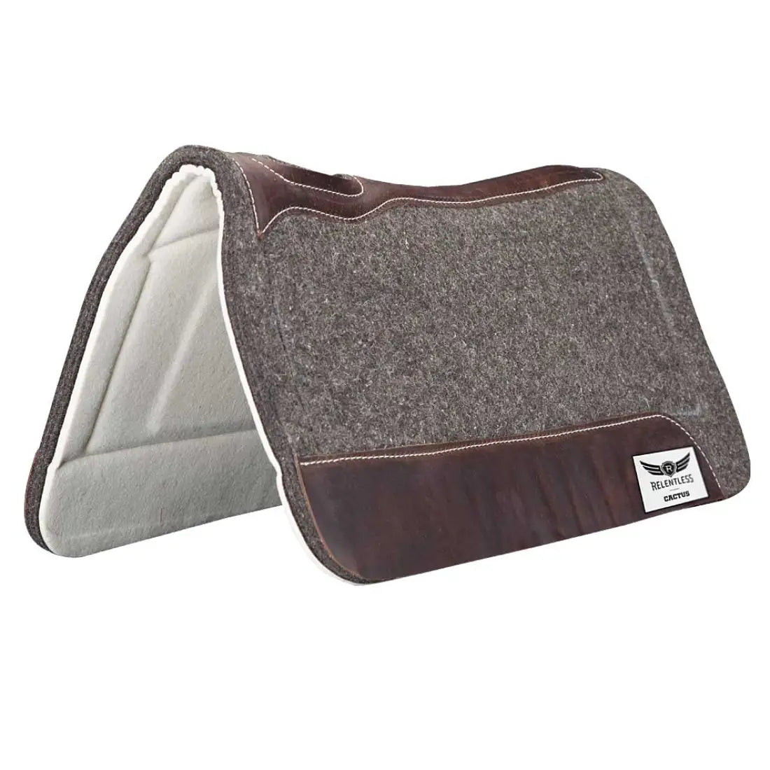 Relentless Orthopedic Gel Saddle Pad Grey / 31’’ X 30’’ / 1’’ Saddle Pad