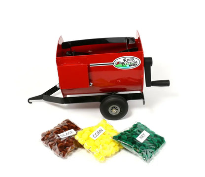 River Bottom - Lil’ Mix Feed Trailer (With 3 Bags of Feed) Red River Bottom Toys