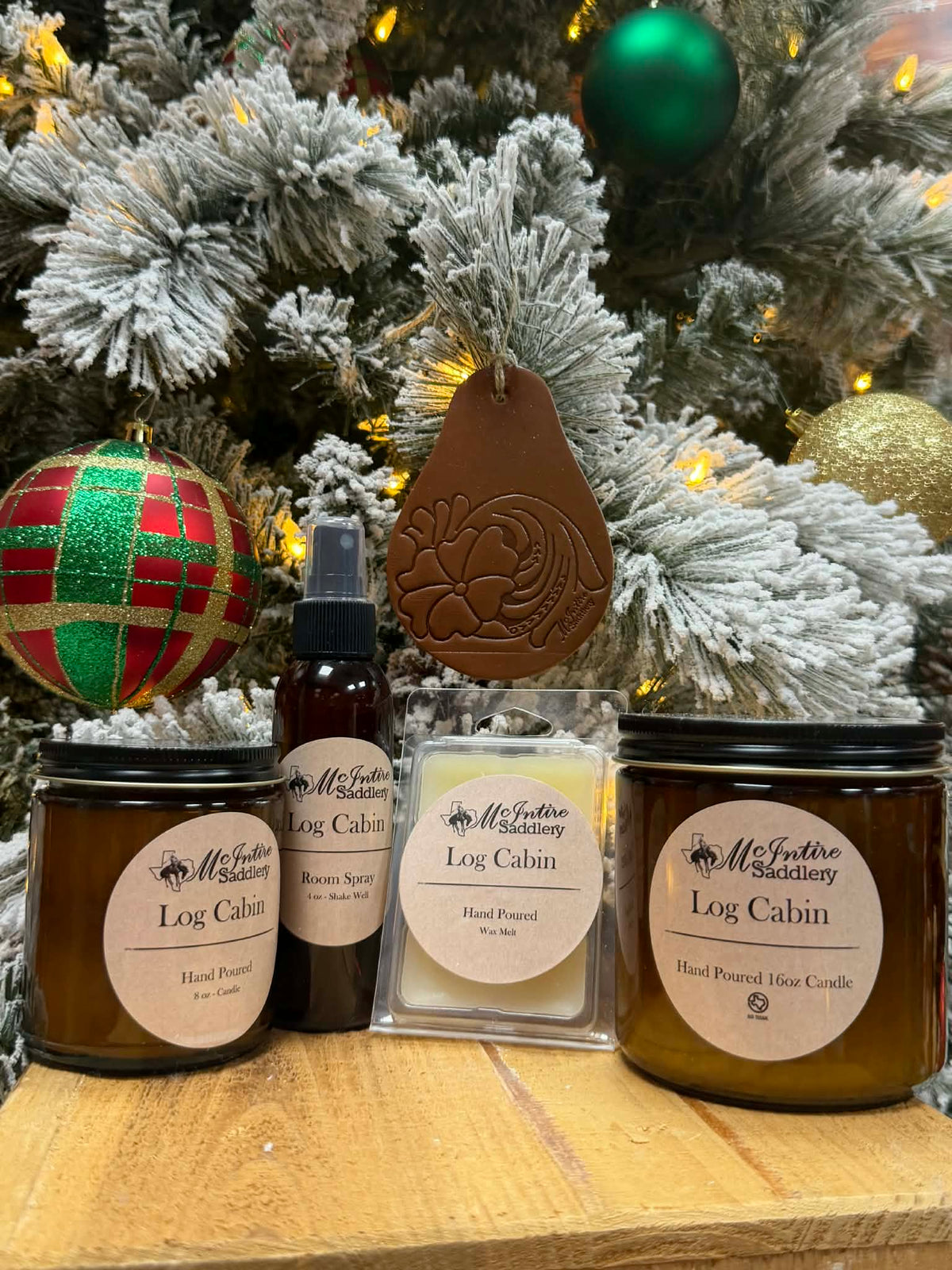 McIntire 8oz Candle - Log Cabin