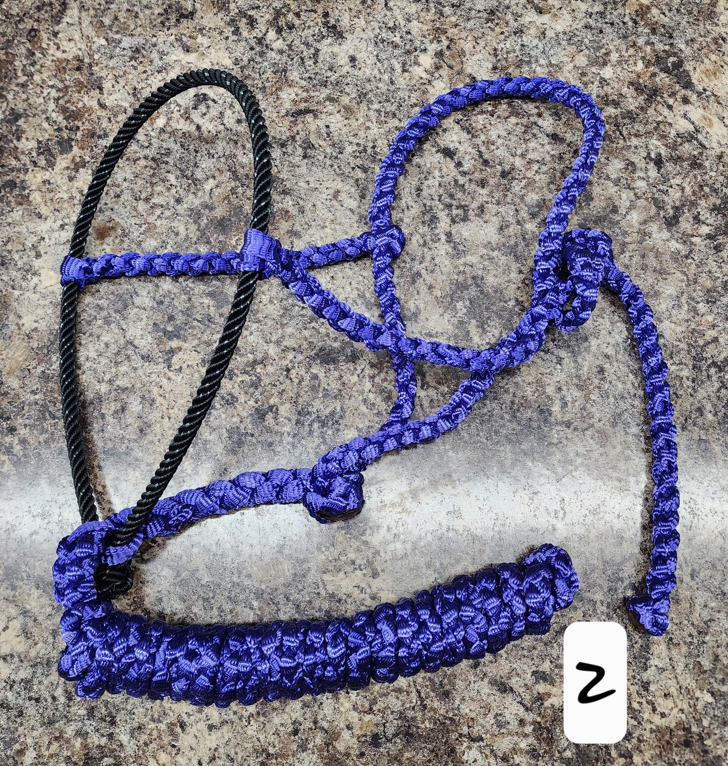 LMB Mule Tape Unwrapped Rope Nose Halter