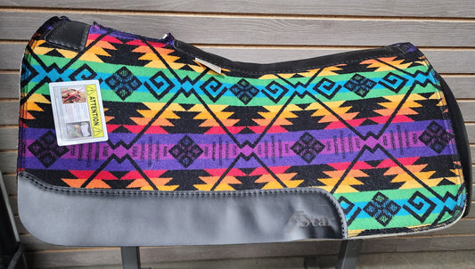 5 Star Coyote Butte Bright Signature Top Saddle Pad (Made with Real Pendleton Fabric)