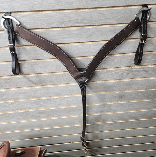 Martin Breastcollar Chocolate Roughout - 2"