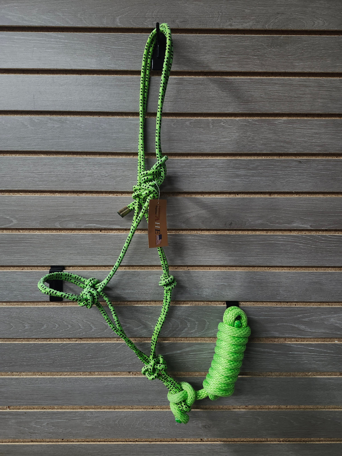 AHE Nylon Rope Halter with Lead - Yearling
