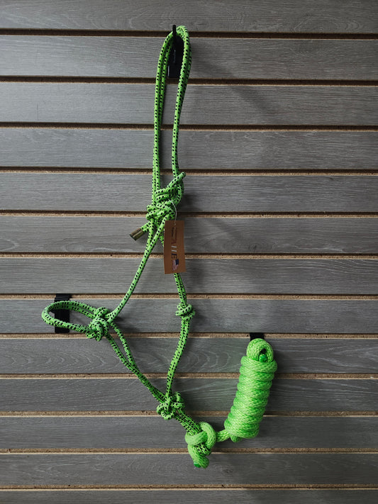 AHE Nylon Rope Halter with Lead - Yearling